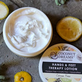 Citrus Kiss Hands & Feet Lotion | Deep Hydration for Rough Skin | 4 oz