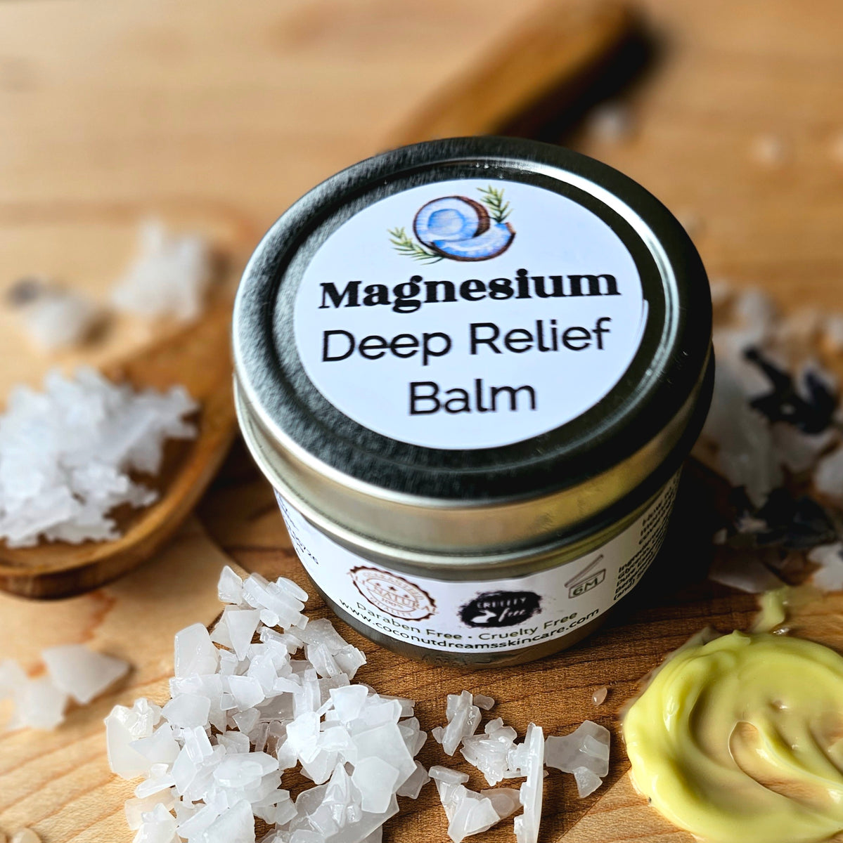 Aches & Pains (Magnesium Deep Relief Balm) NET WT.57g Coconut Dreams