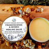 Frankincense and Myrrh Natural Healing Salve l 2 oz