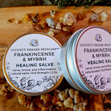 Frankincense and Myrrh Natural Healing Salve l 2 oz