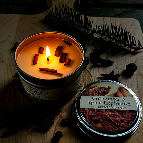 Cinnamon & Spice Explosion 100% Soy Candles