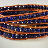 Lapis Lazuli 5-Strand Wrap Bracelet | The Wisdom Bracelet