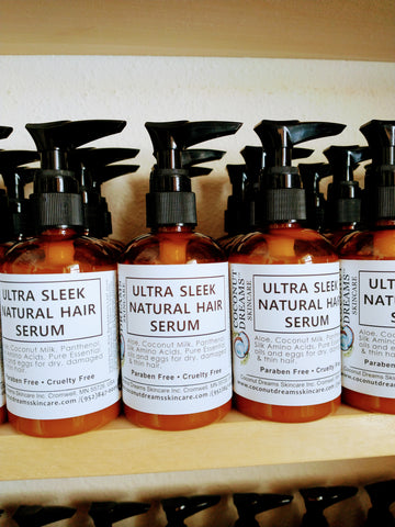 Ultra Sleek Natural Hair Serum (Aloe Vera)4oz